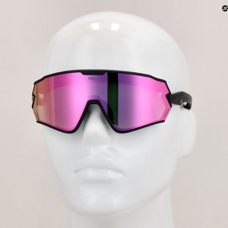 Okulary przeciwsłoneczne Tripout Infinity black/pinky axiom 7