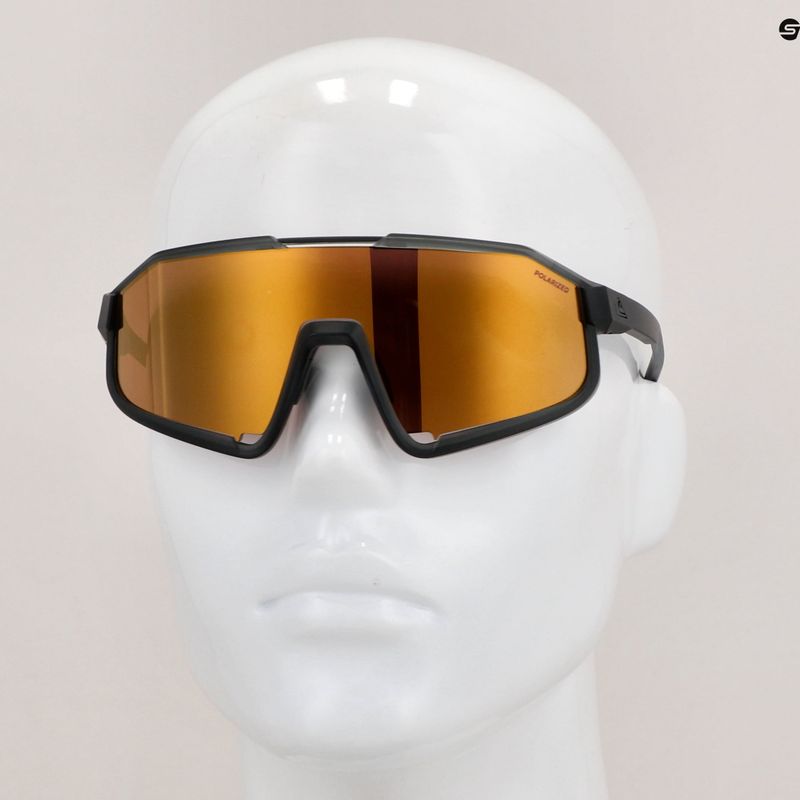 Okulary przeciwsłoneczne męskie Quiksilver Slash Polarised smoke/gold 7