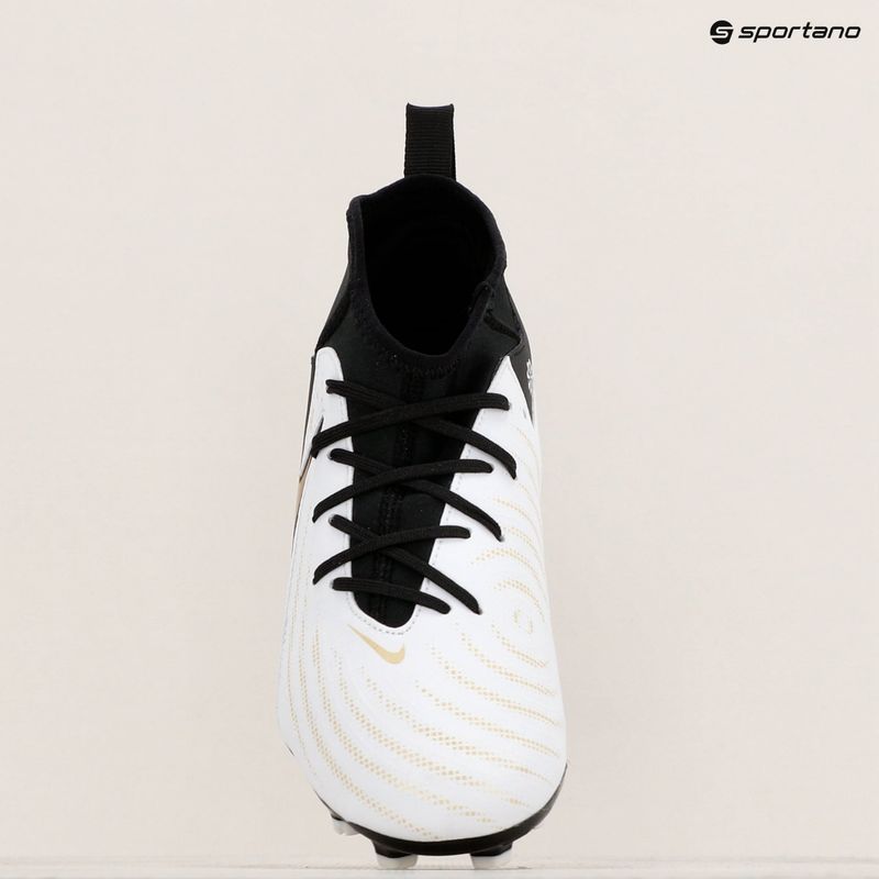 Buty piłkarskie dziecięce Nike Phantom Luna II Academy FG/MG Junior white/metallic gold/black 9