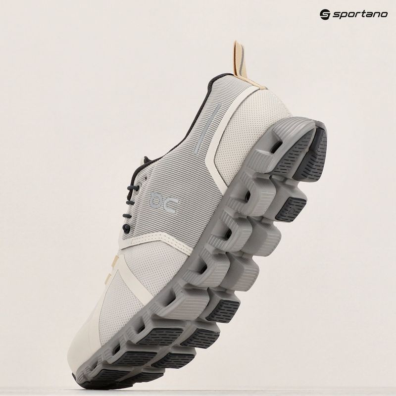 Buty damskie On Running Cloud 5 Waterproof pearl/fog 16