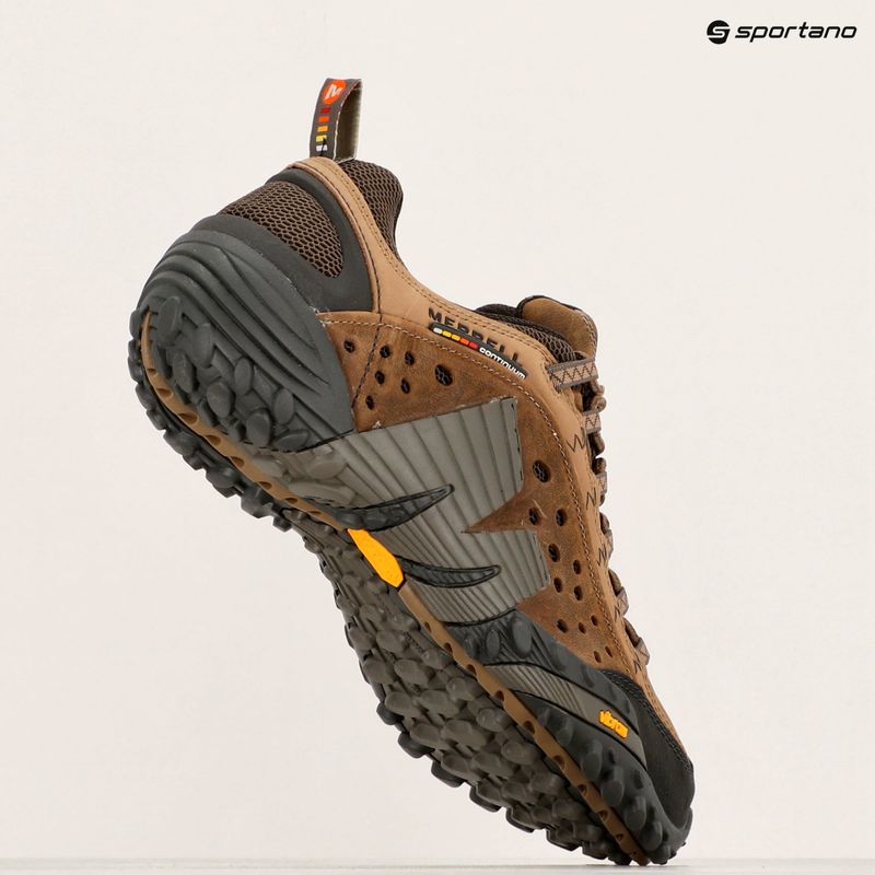 Buty turystyczne męskie Merrell Intercept moth brown 16