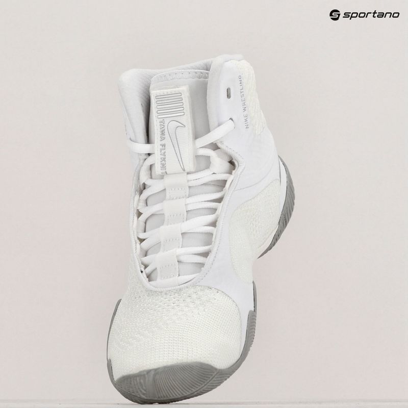 Buty zapaśnicze Nike Tawa white/metalic silver 9