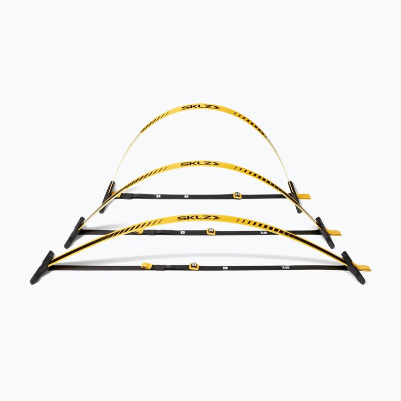 Płotki treningowe SKLZ Speed Hurdle Elite 3 szt. black/yellow