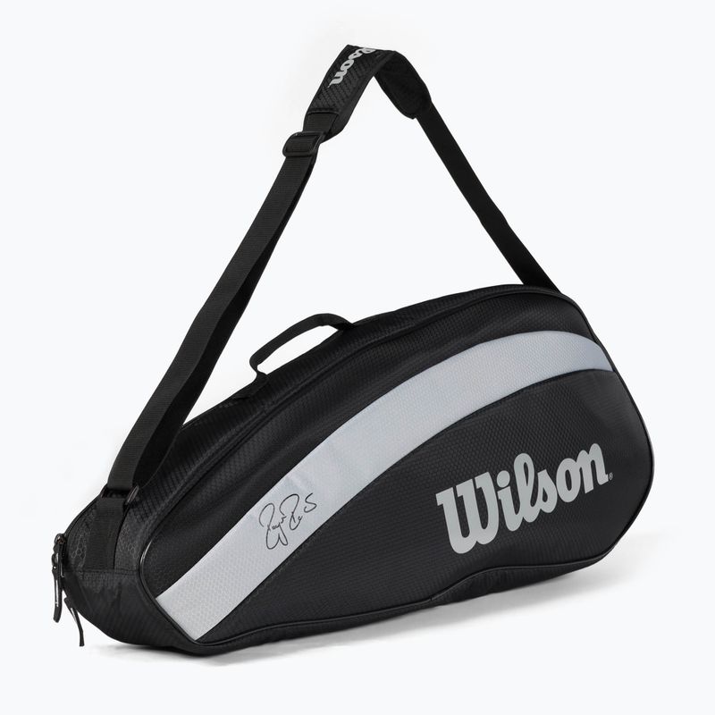Torba tenisowa Wilson Roger Federer Team 3Pk black