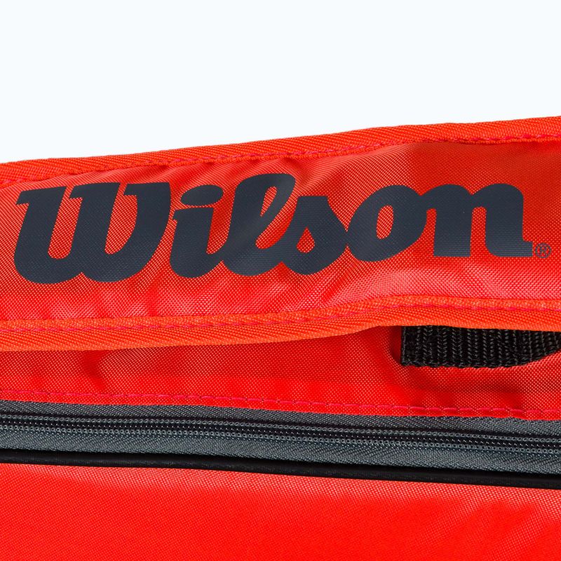 Torba tenisowa dziecięca Wilson Junior Racketbag red/grey/black 3