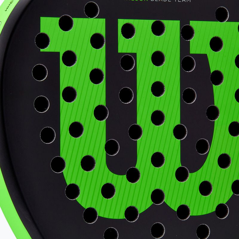 Rakieta do padla Wilson Blade Team V2 Padel black/green 10