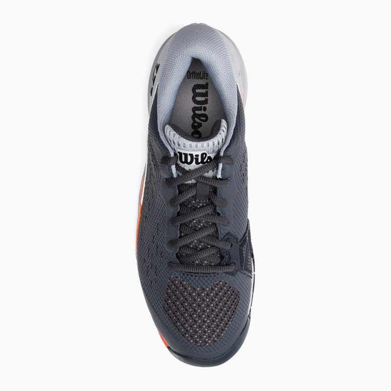 Buty do tenisa męskie Wilson Rush Pro Ace ebony/quarry/shocking orange 6