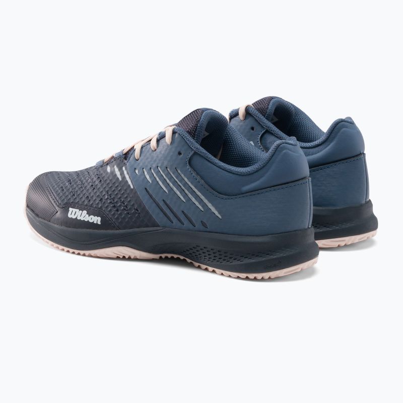 Buty do tenisa damskie Wilson Kaos Comp 3.0 W india ink/china blue/scallop shell 3
