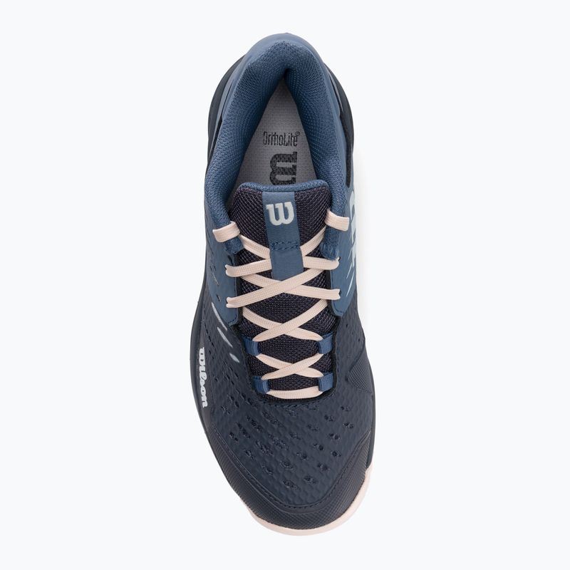 Buty do tenisa damskie Wilson Kaos Comp 3.0 W india ink/china blue/scallop shell 6