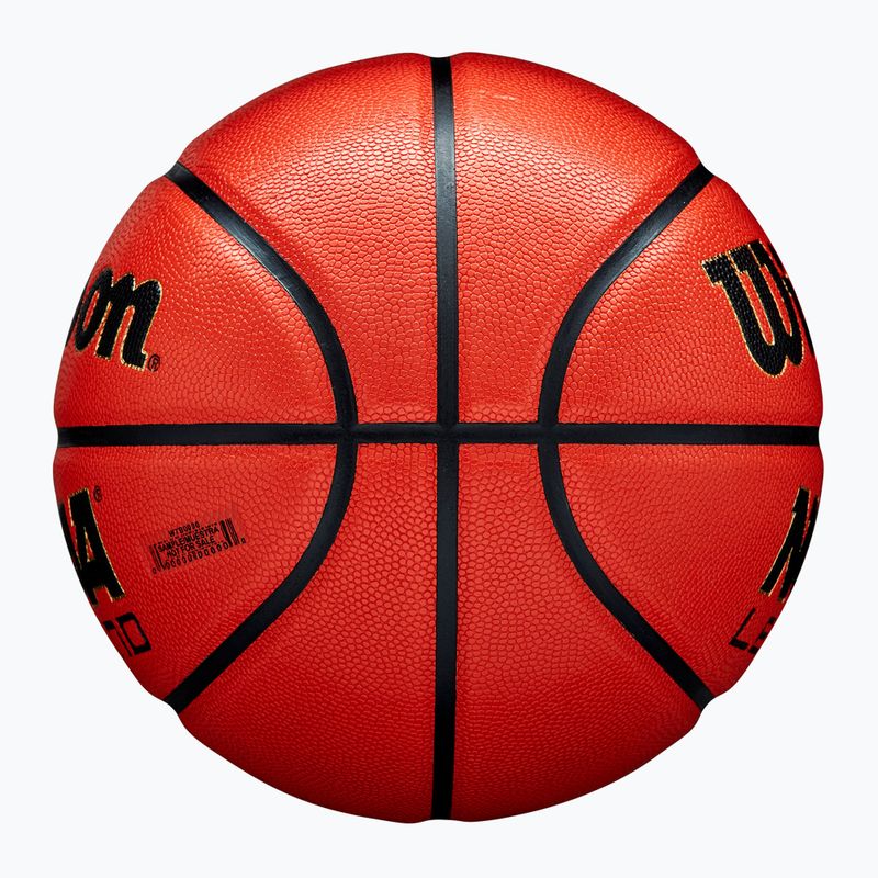Piłka do koszykówki Wilson NCAA Legend orange/black rozmiar 6 4