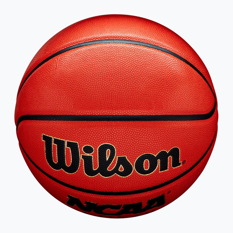 Piłka do koszykówki Wilson NCAA Legend orange/black rozmiar 6 5