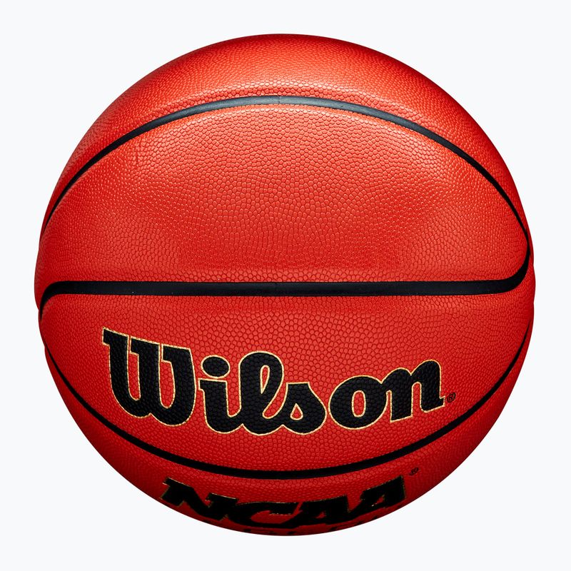 Piłka do koszykówki Wilson NCAA Legend orange/black rozmiar 7 5