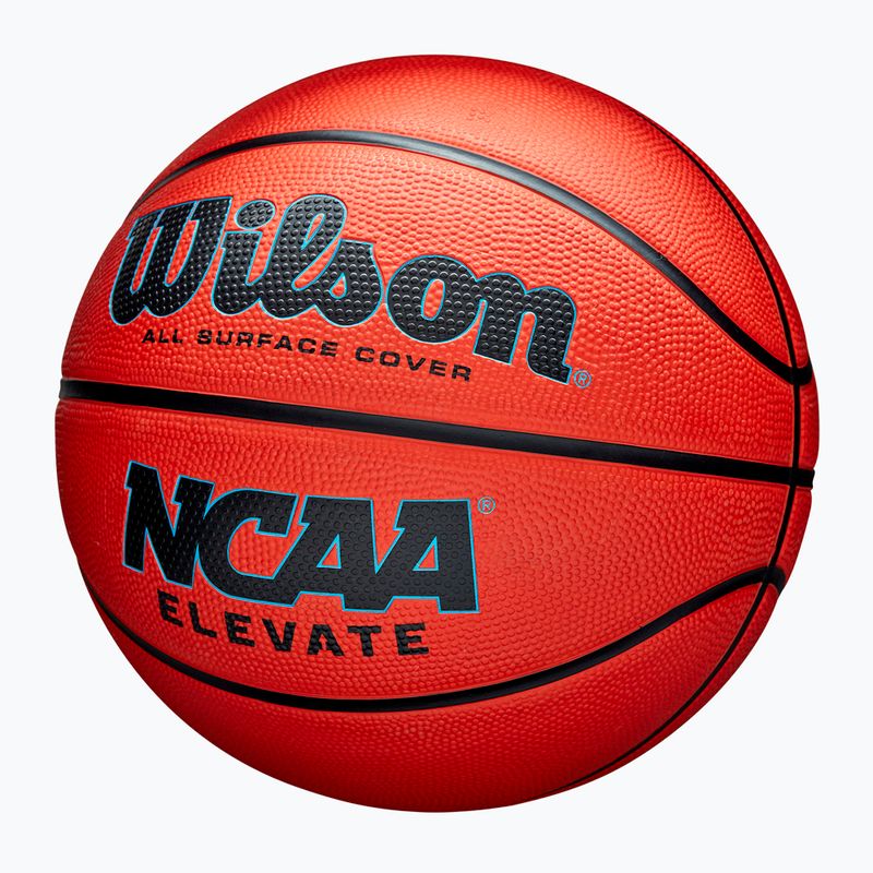 Piłka do koszykówki Wilson NCAA Elevate orange/black rozmiar 6 3