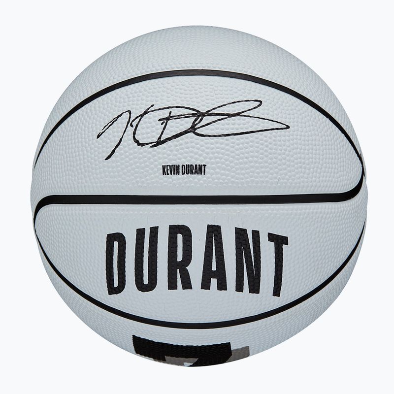 Piłka do koszykówki dziecięca Wilson NBA Player Icon Mini Durant grey rozmiar 3