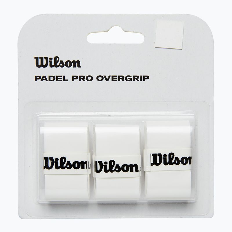 Owijki do rakiet do padla Wilson Pro Overgrip Padel 3 szt. white 2