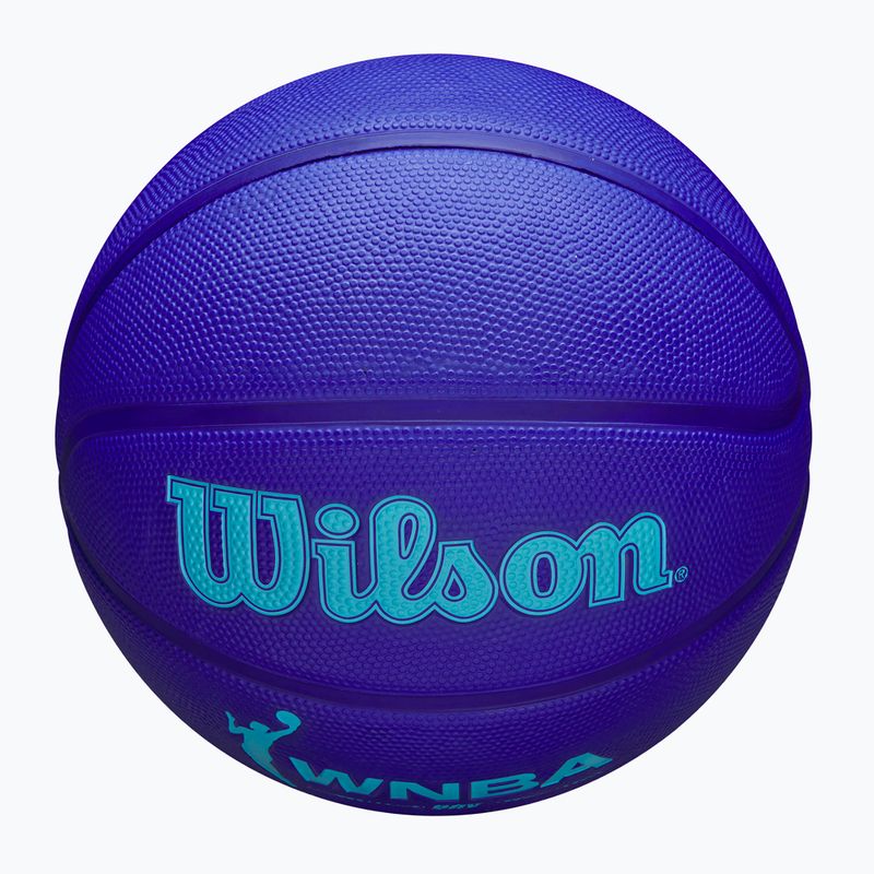 Piłka do koszykówki Wilson WNBA DRV blue/turquoise rozmiar 6 4