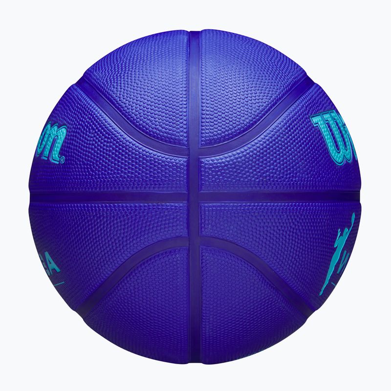 Piłka do koszykówki Wilson WNBA DRV blue/turquoise rozmiar 6 6
