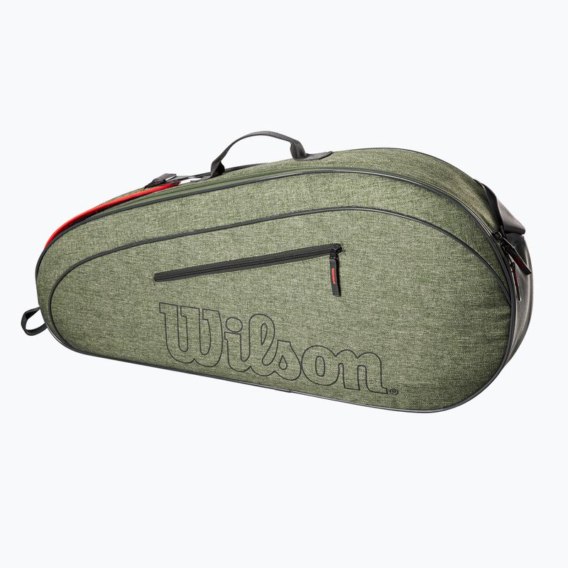Torba tenisowa Wilson Team 3Pk heather green