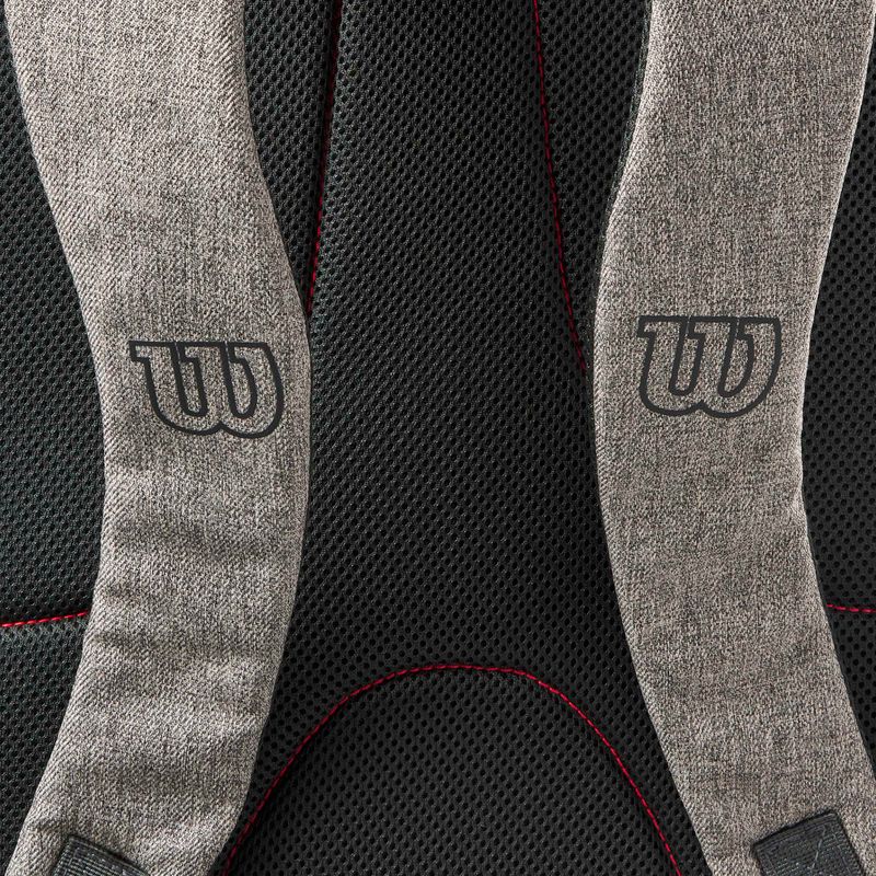 Plecak tenisowy Wilson Team heather grey 6