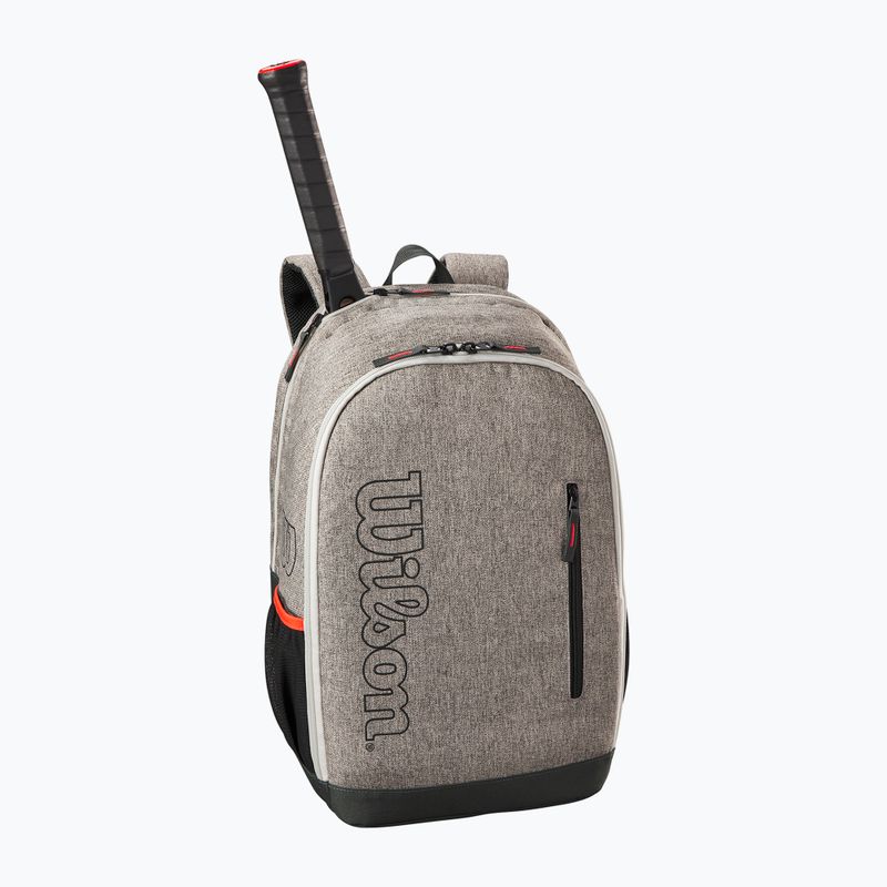 Plecak tenisowy Wilson Team heather grey 9