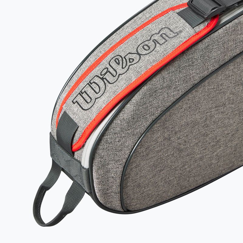 Torba tenisowa Wilson Team 3Pk heather grey 3