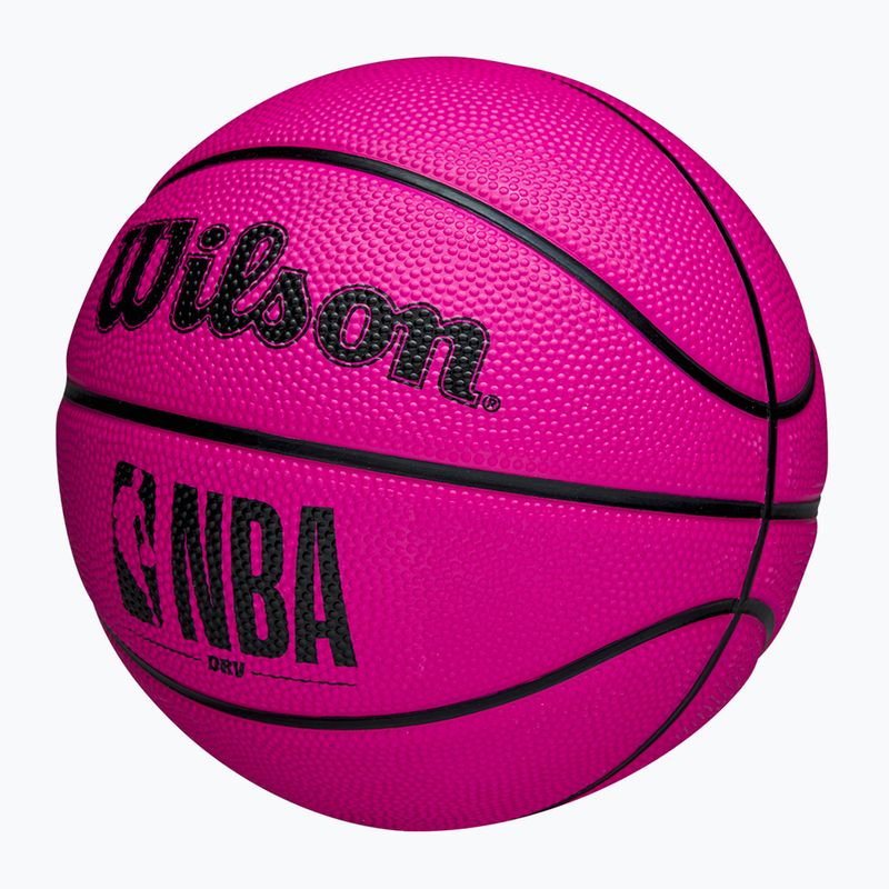Piłka do koszykówki dziecięca Wilson DRV Mini pink rozmiar 3 3
