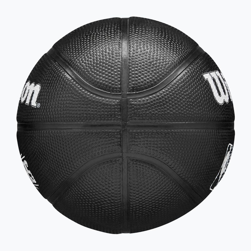 Piłka do koszykówki dziecięca Wilson NBA Team Tribute Mini Los Angeles Clippers black rozmiar 3 4
