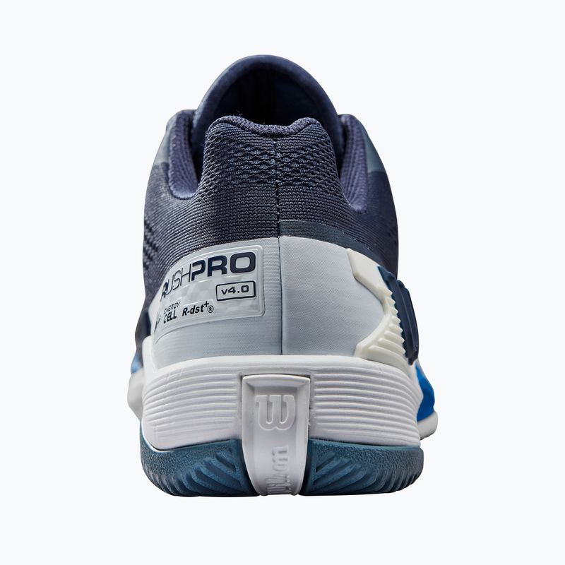 Buty do tenisa męskie Wilson Rush Pro 4.0 navy blaze/white 13