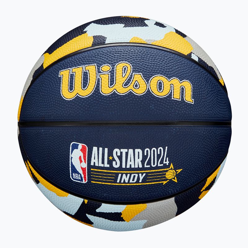 Piłka do koszykówki dziecięca Wilson 2024 NBA All Star Mini rozmiar 3