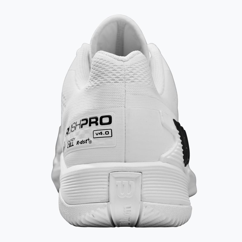 Buty do tenisa męskie Wilson Rush Pro 4.0 white/white/black 11