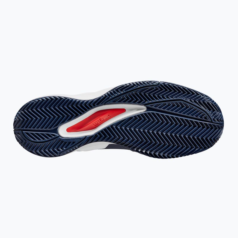 Buty do tenisa męskie Wilson Rush Pro Ace Clay navy blazer/white/infrared 13