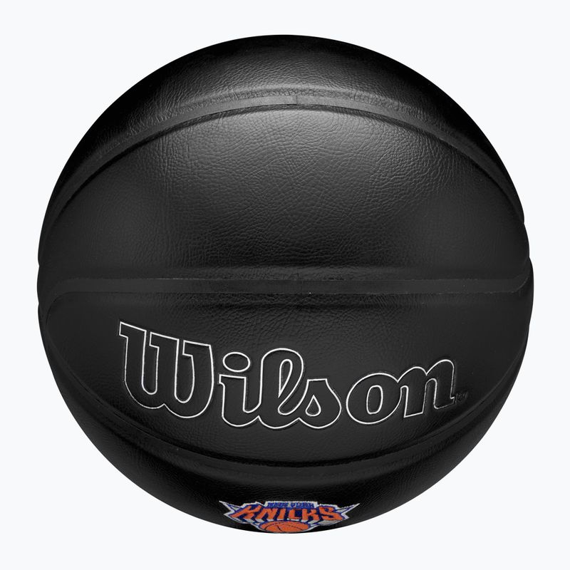 Piłka do koszykówki Wilson NBA Team Premiere New York Knicks black rozmiar 7 5