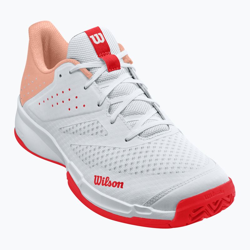 Buty do tenisa damskie Wilson Kaos Stroke 2.0 W white/peach parfait/infrared 8