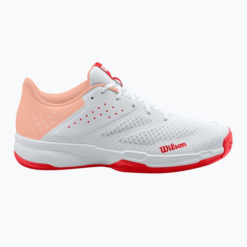 Buty do tenisa damskie Wilson Kaos Stroke 2.0 W white/peach parfait/infrared 9