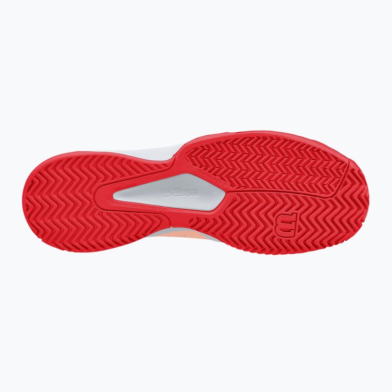 Buty do tenisa damskie Wilson Kaos Stroke 2.0 W white/peach parfait/infrared 10