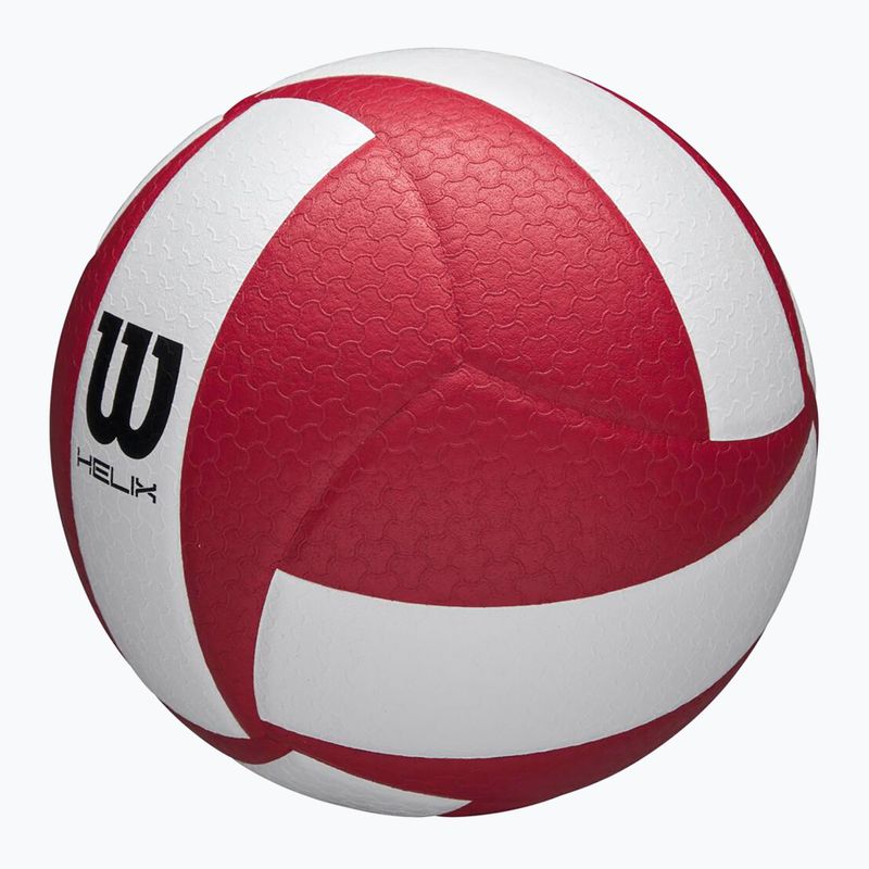 Piłka do siatkówki Wilson Helix Game Ball red/white rozmiar 5 3