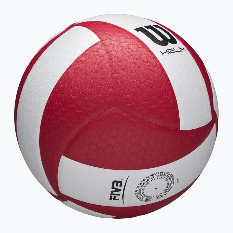 Piłka do siatkówki Wilson Helix Game Ball red/white rozmiar 5 6