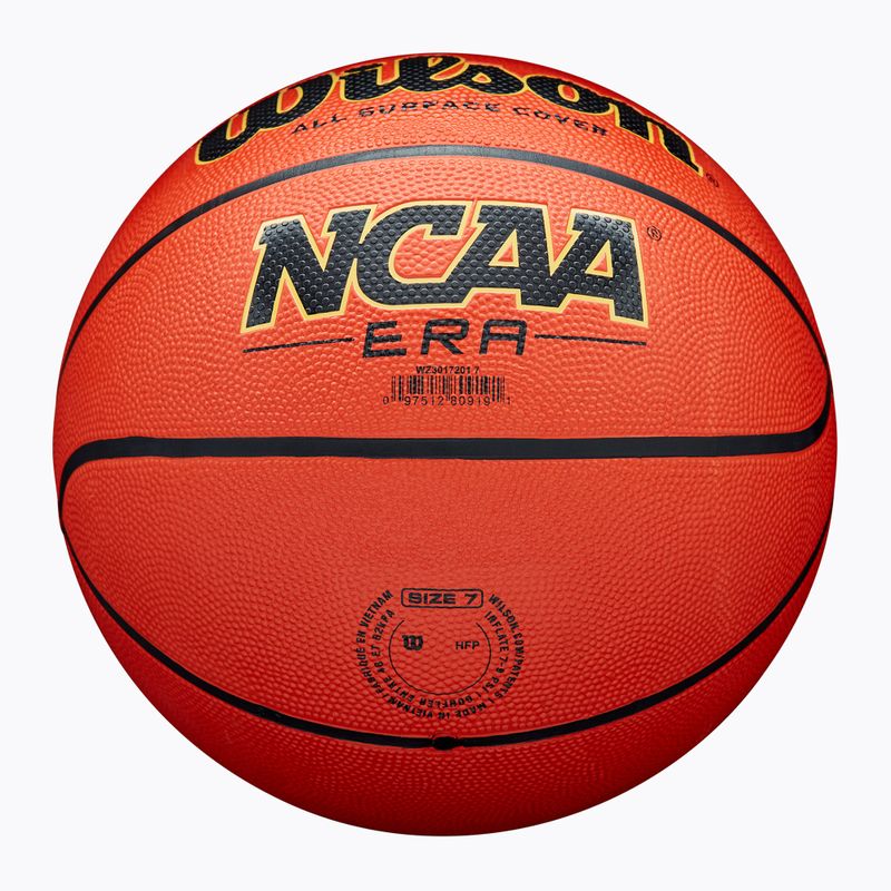Piłka do koszykówki Wilson NCAA Era brown rozmiar 7 6
