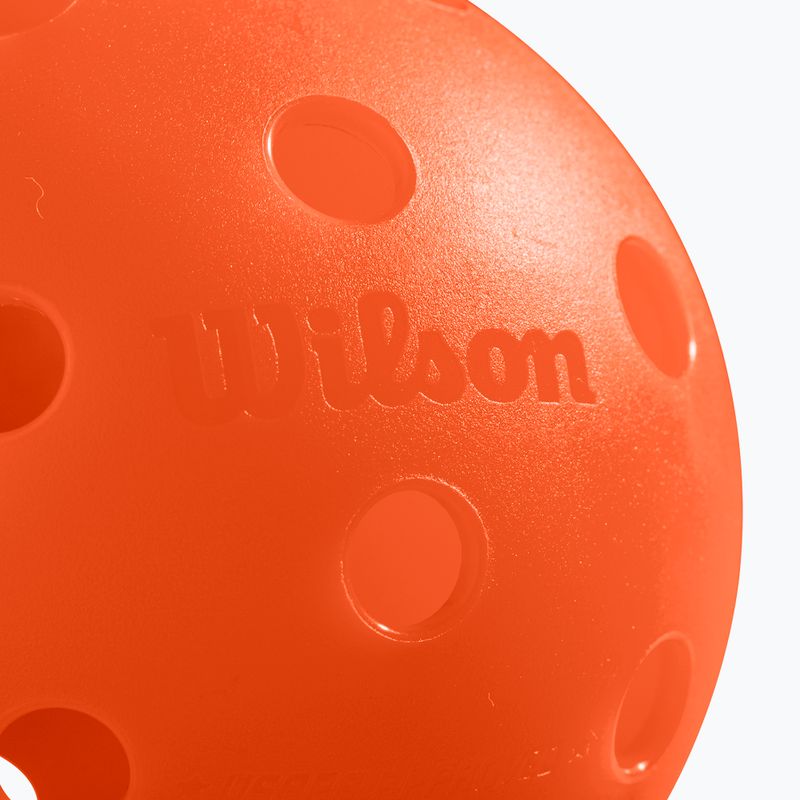Piłki do picketball Wilson TRU 32 Indoor Pickleball 3B 3 szt. orange 3