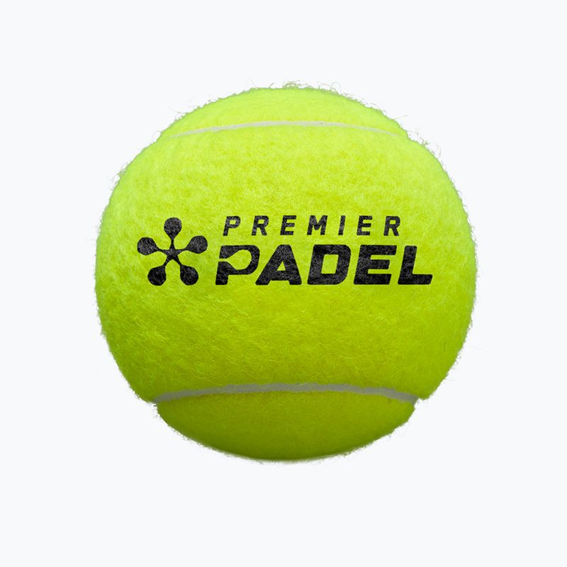 Piłki do padla Wilson Premier Padel Speed 3B 3 szt. yellow 3