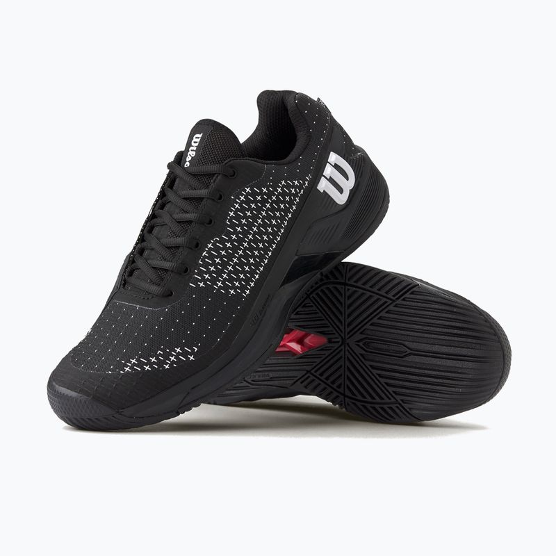 Buty do tenisa męskie Wilson Rush Pro Extra Duty black/ black/ white 18