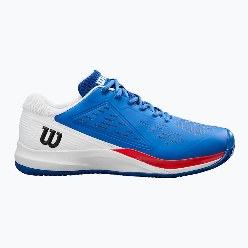 Buty do tenisa męskie Wilson Rush Pro Ace Clay deja vu blue/ white/ infrared 9
