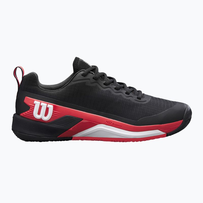 Buty do tenisa męskie Wilson Rush Pro 4.5 Clay black/ infrared/ white 2