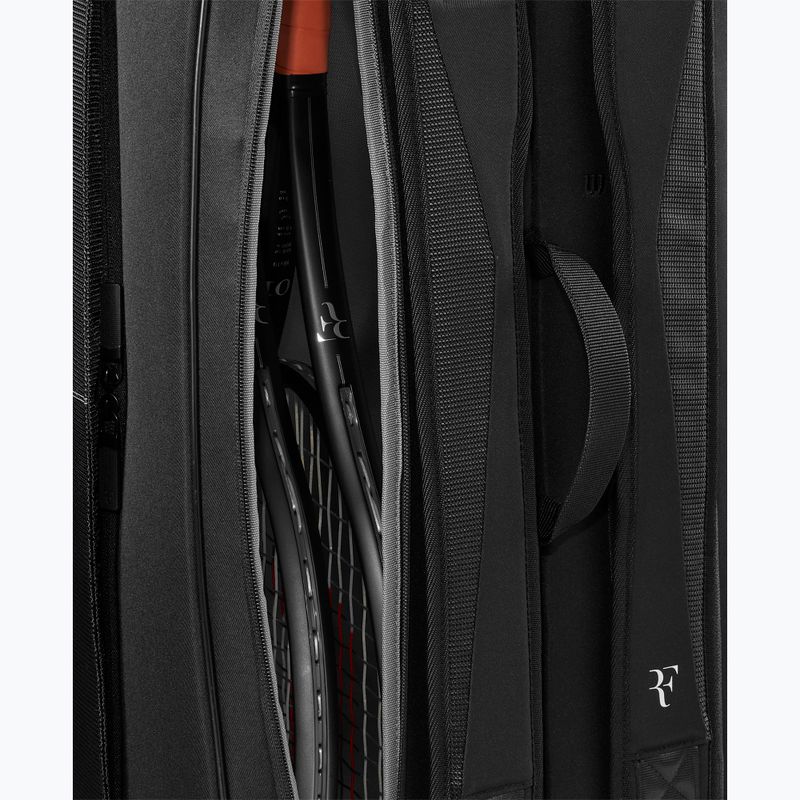 Torba tenisowa Wilson Roger Federer Tournament 15Pk black 10
