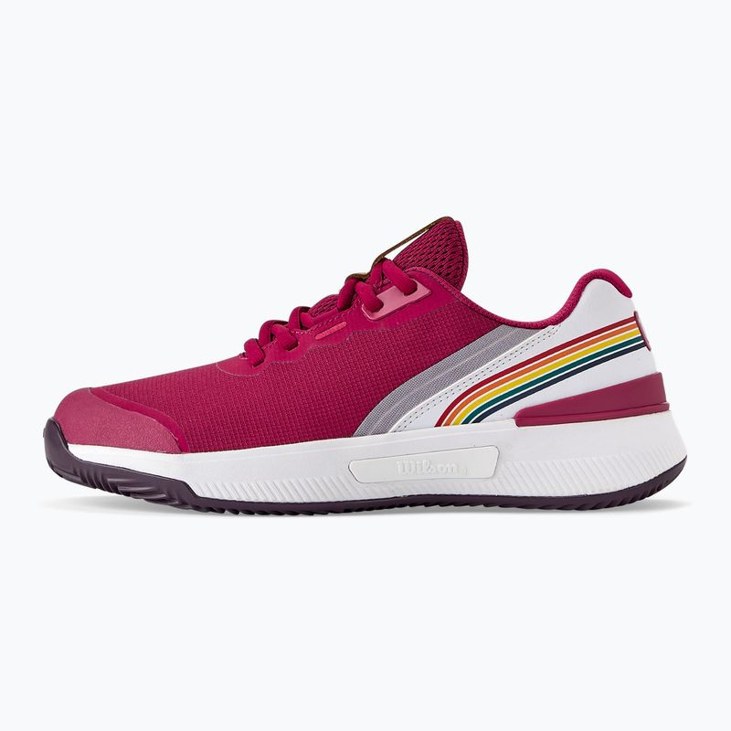 Buty do tenisa damskie Wilson Intrigue Pro Clay W RG beaujolais/ white/ plum perfect