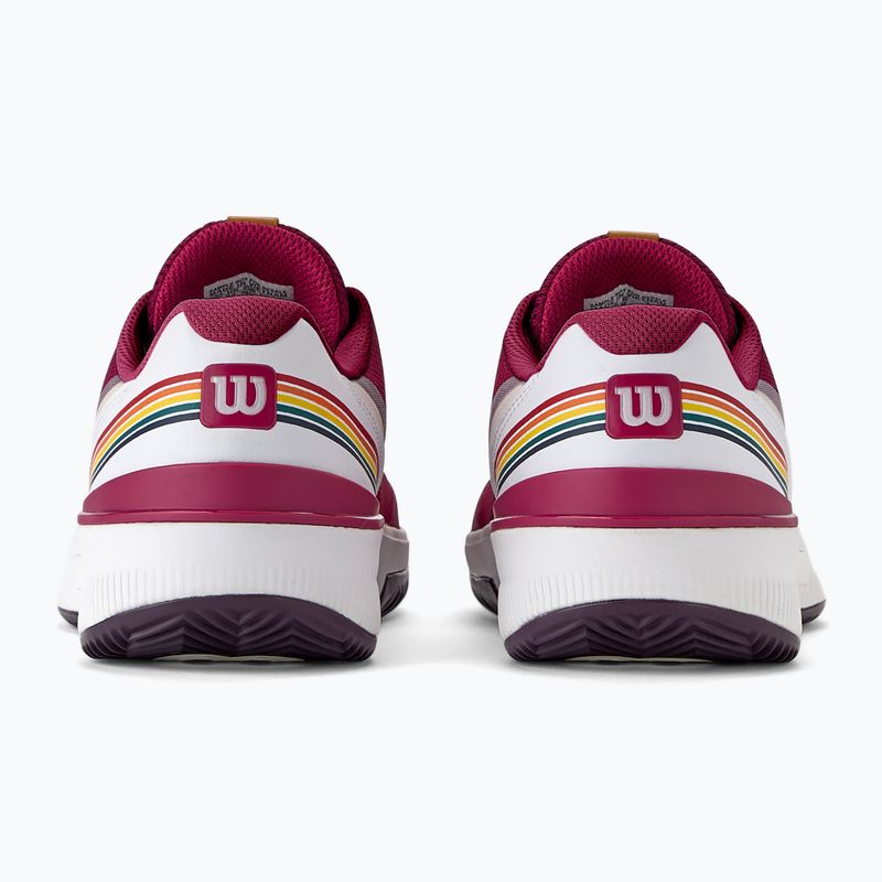 Buty do tenisa damskie Wilson Intrigue Pro Clay W RG beaujolais/ white/ plum perfect 8