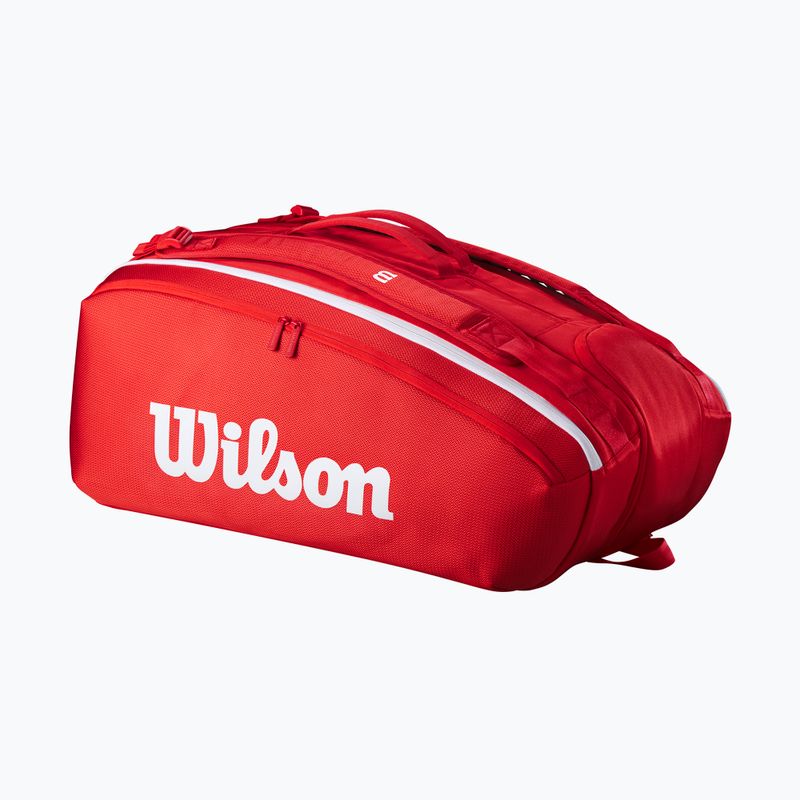 Torba tenisowa Wilson Super Tour Red 15PK red