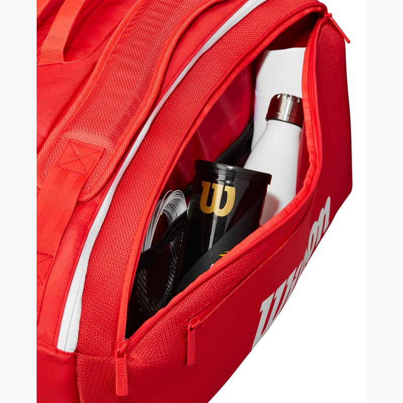 Torba tenisowa Wilson Super Tour Red 15PK red 7