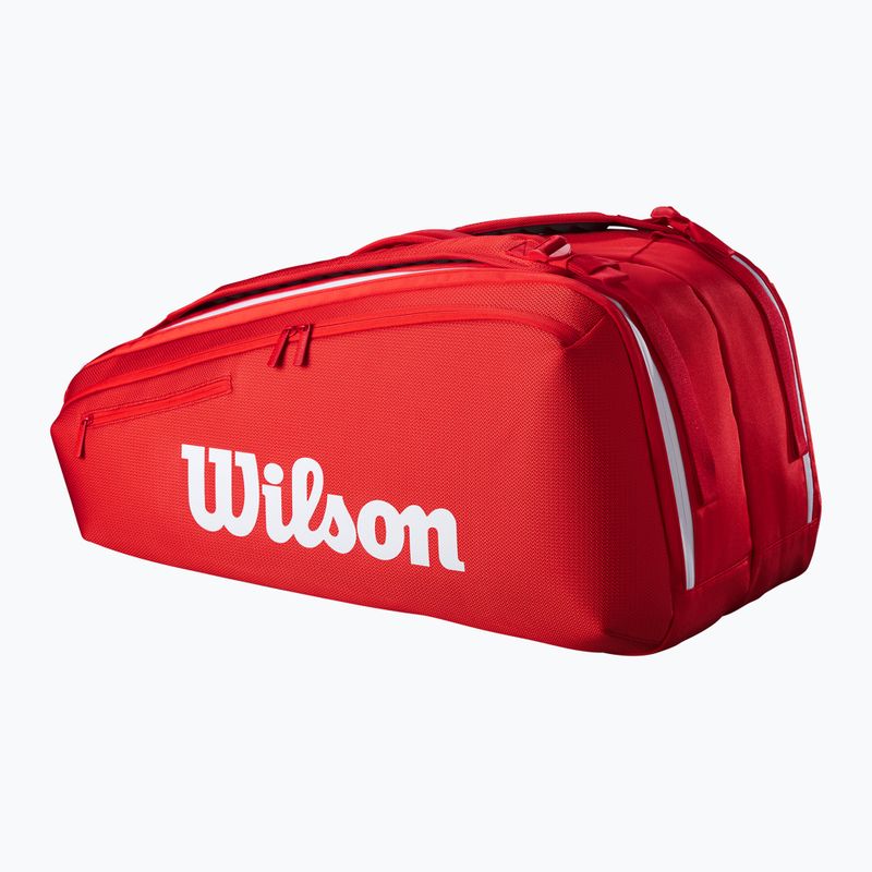 Torba tenisowa Wilson Super Tour Red 9PK red 2