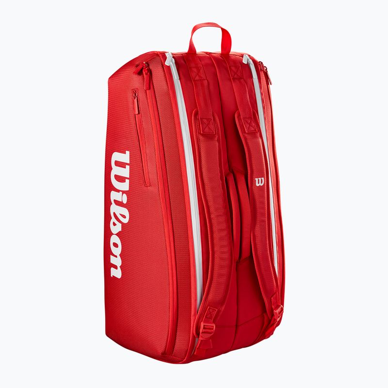 Torba tenisowa Wilson Super Tour Red 9PK red 3